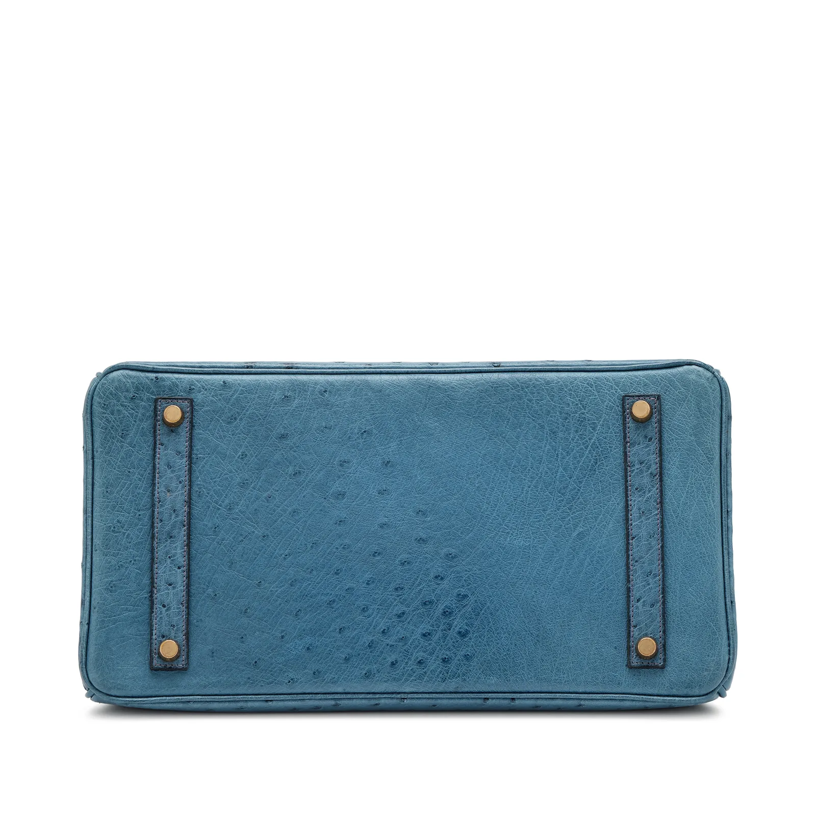 Hermès Birkin 35 Bleu Roi Ostrich Gold 2001 — view 5