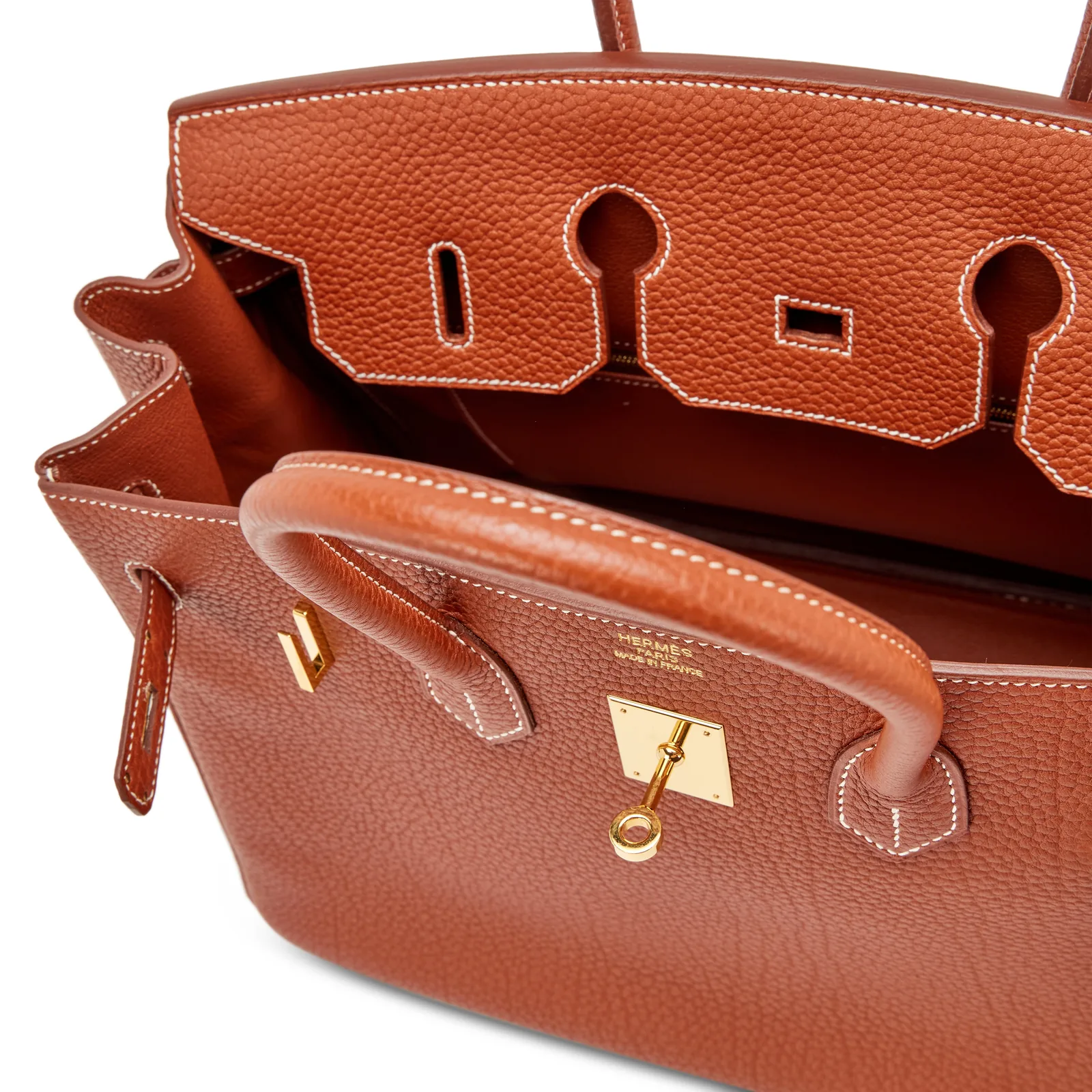 Hermès Birkin 35 Etrusque Fjord Gold 2010 — view 6