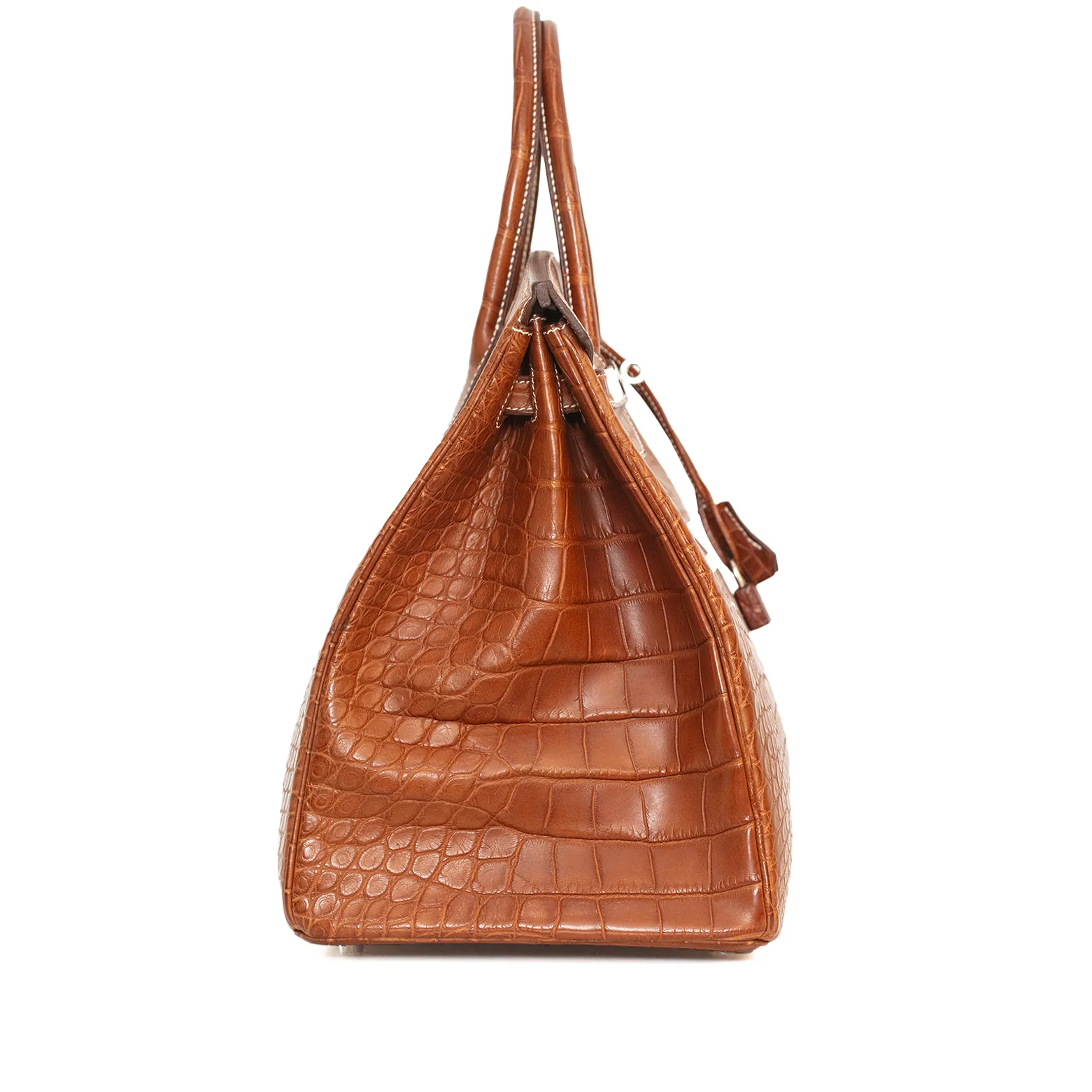 Hermès Birkin 40 Fauve Barenia Matte Alligator Palladium 2013 — view 3