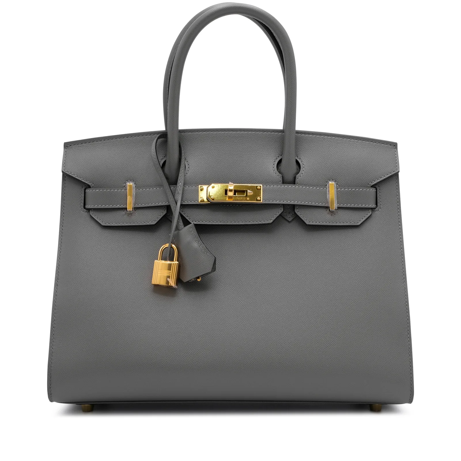 Hermès Birkin Sellier 30 Gris Meyer Madame Gold 2024