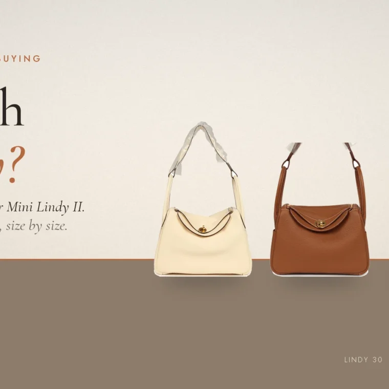 Hermès Lindy Sizes: Lindy 26, 30, Mini Lindy or Mini Lindy II