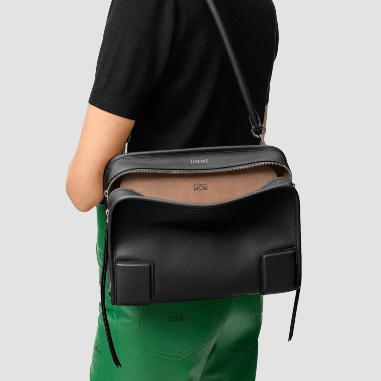 LOEWE Amazona 180 Medium Leather Handbag for Sale — alternate view