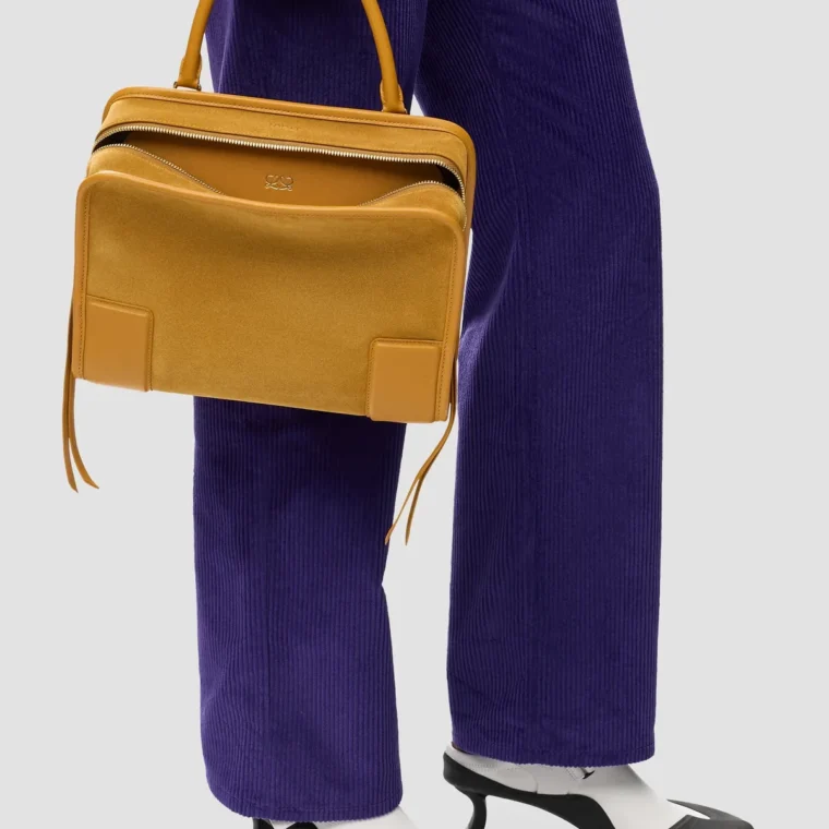 LOEWE Amazona 180 Medium Suede Crossbody Bag for Sale — alternate view