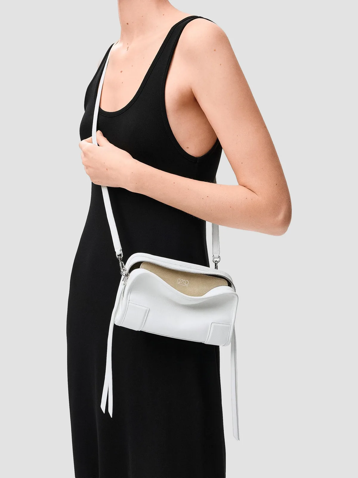 LOEWE Amazona Mini Leather Top Handle Bag for Sale