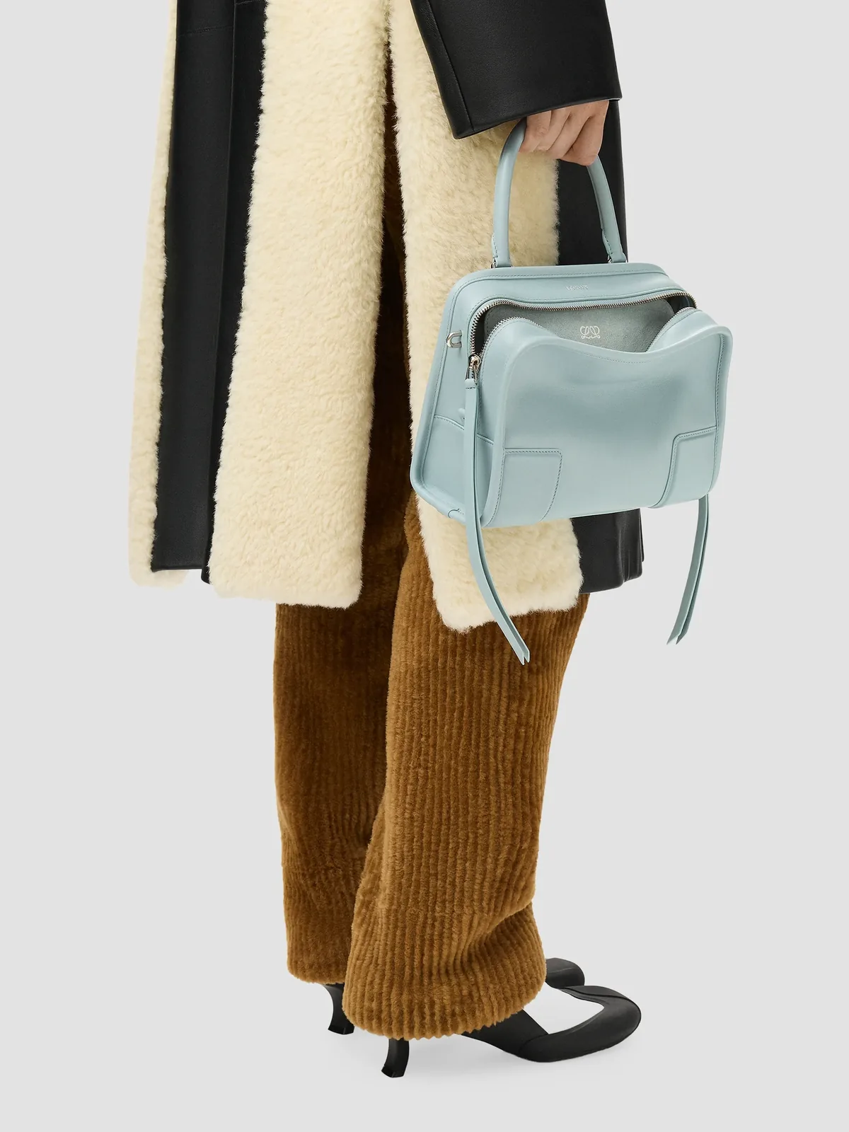 LOEWE Amazona Small Leather Top Handle Bag for Sale