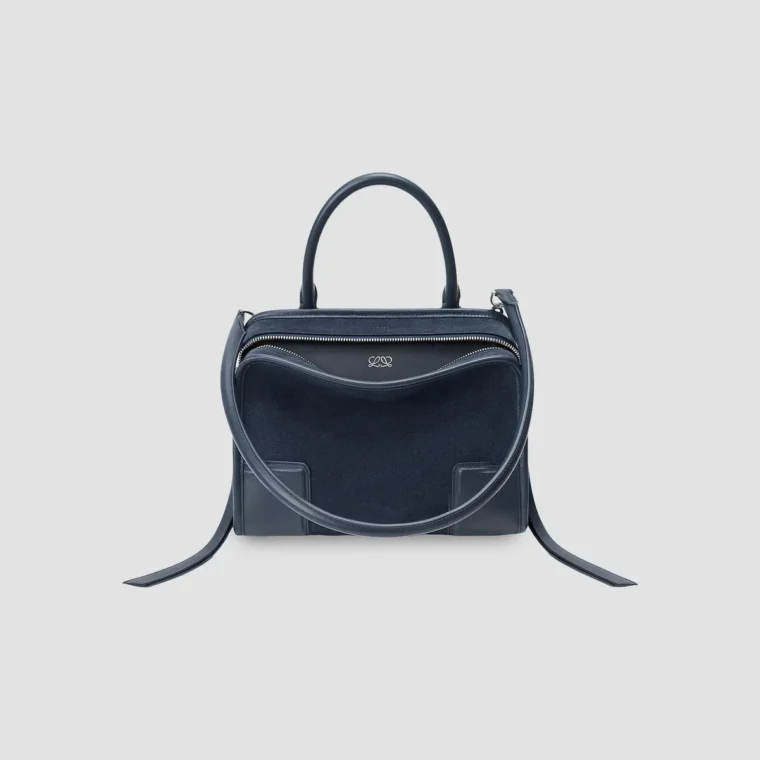 LOEWE Amazona Small Suede Top Handle Bag for Sale