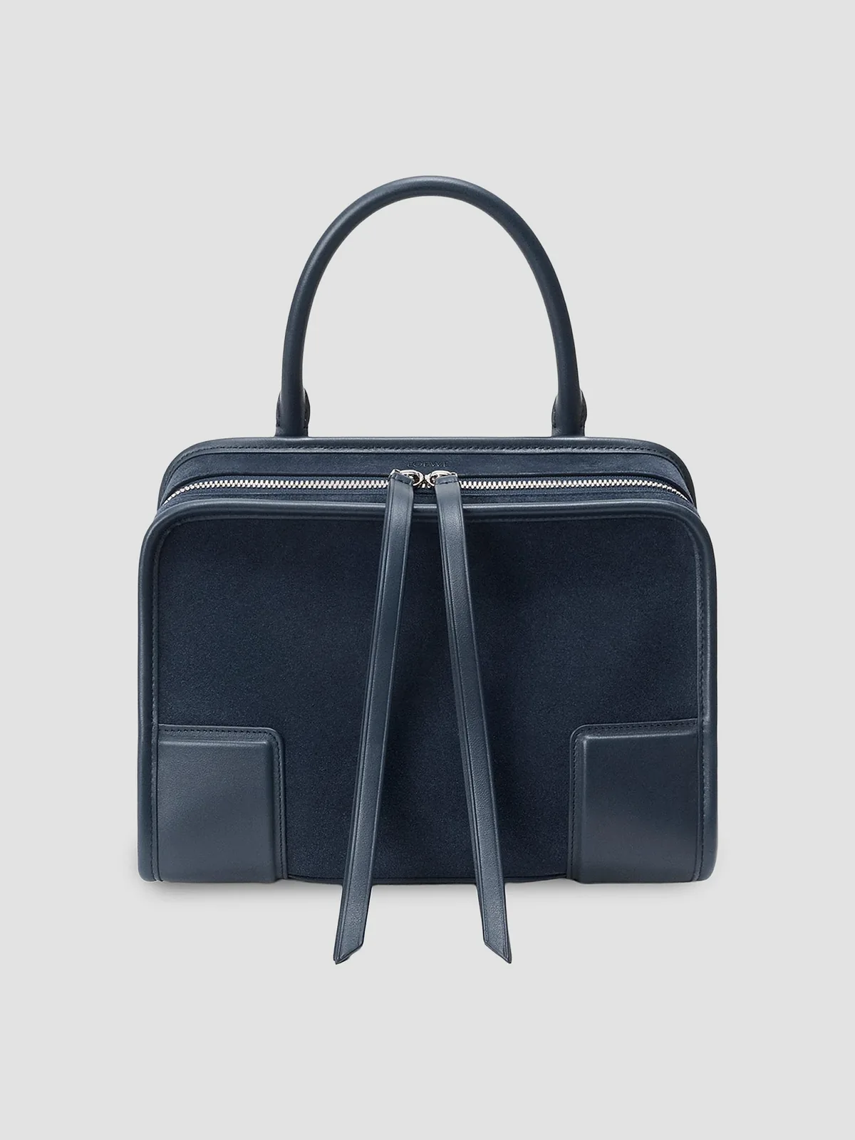 LOEWE Amazona Small Suede Top Handle Bag for Sale