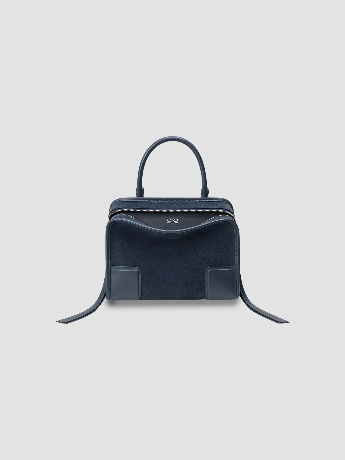 LOEWE Amazona Small Suede Top Handle Bag for Sale