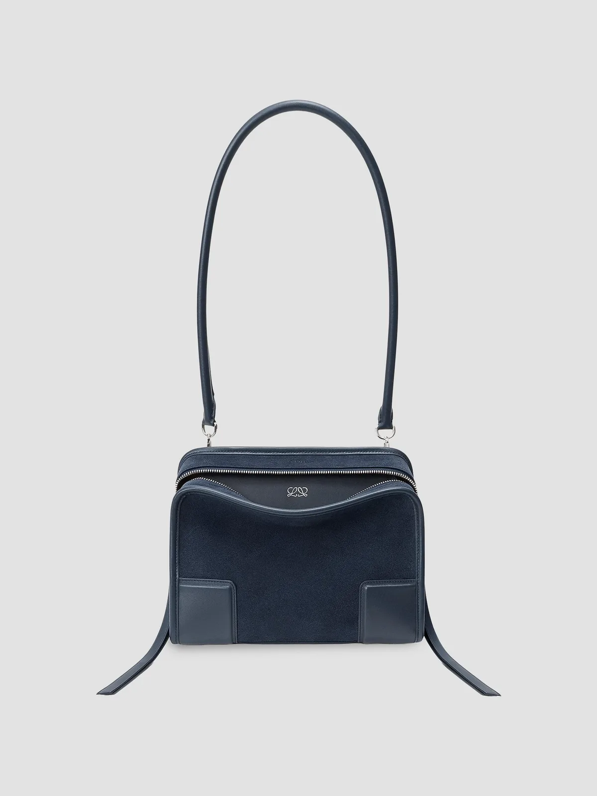 LOEWE Amazona Small Suede Top Handle Bag for Sale