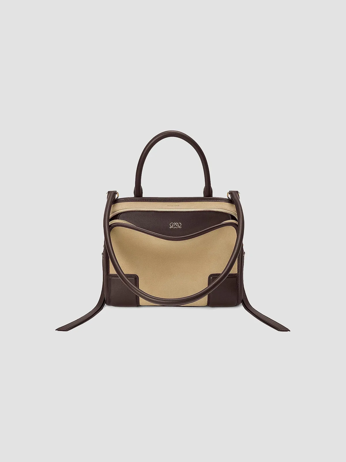 LOEWE Amazona Small Suede Top Handle Bag for Sale