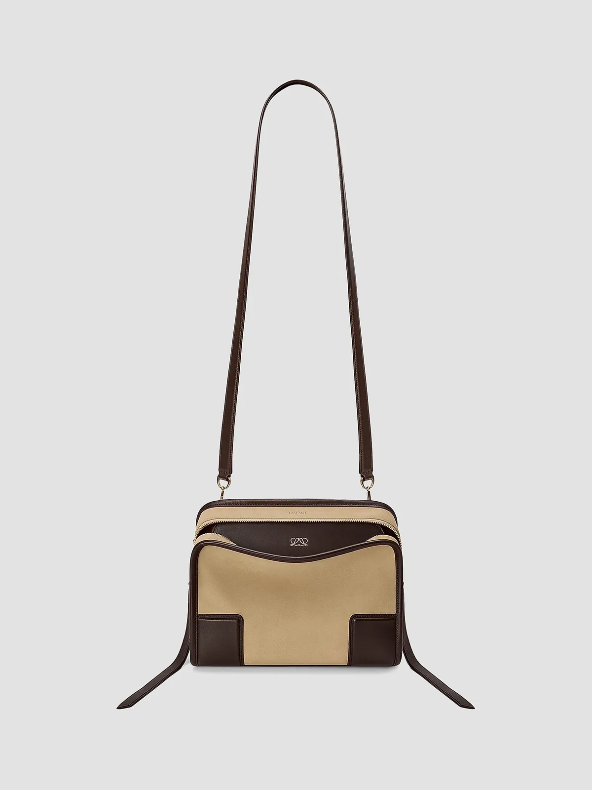 LOEWE Amazona Small Suede Top Handle Bag for Sale