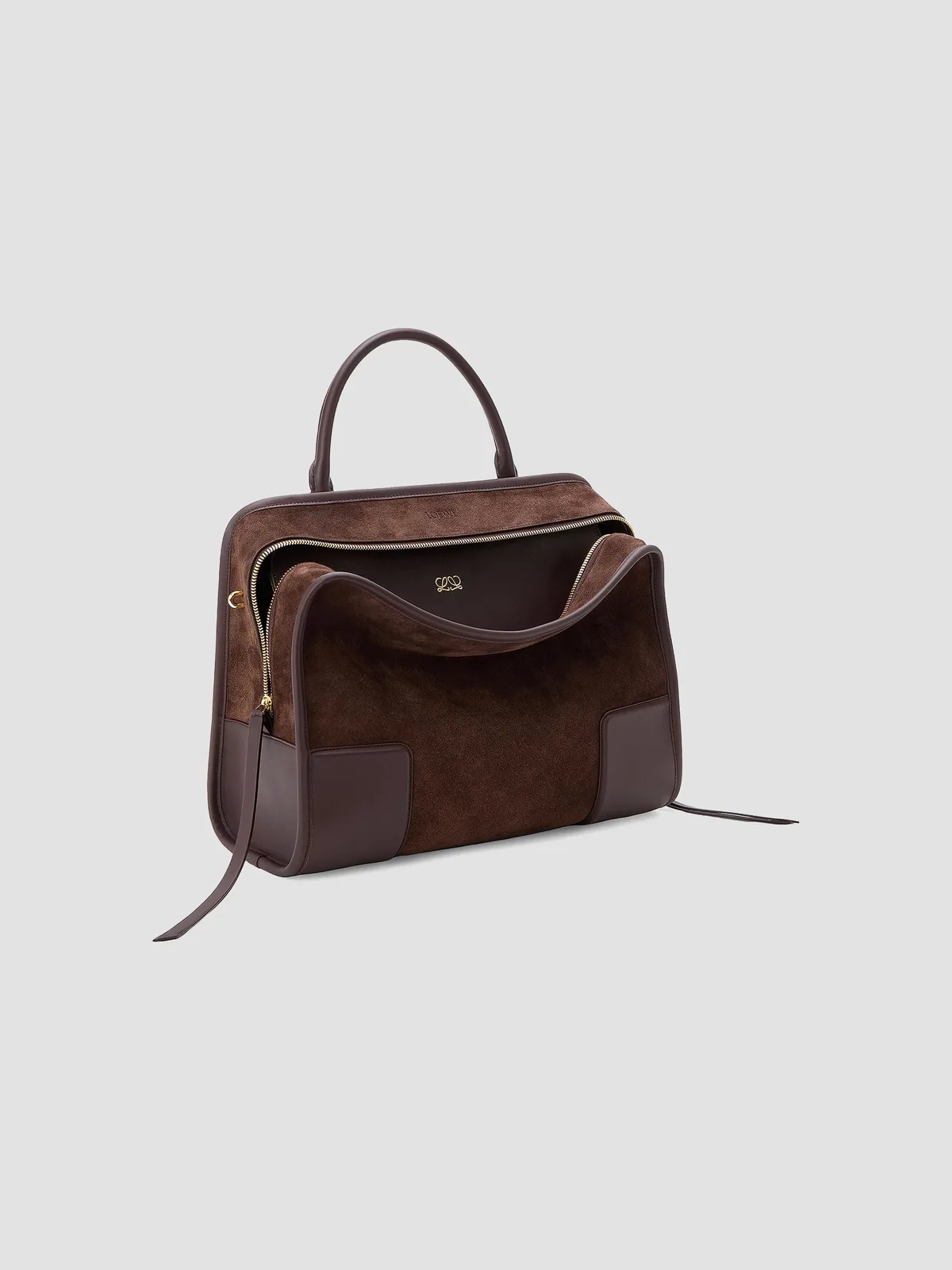 LOEWE Amazone Large Suede Top Handle Bag for Sale