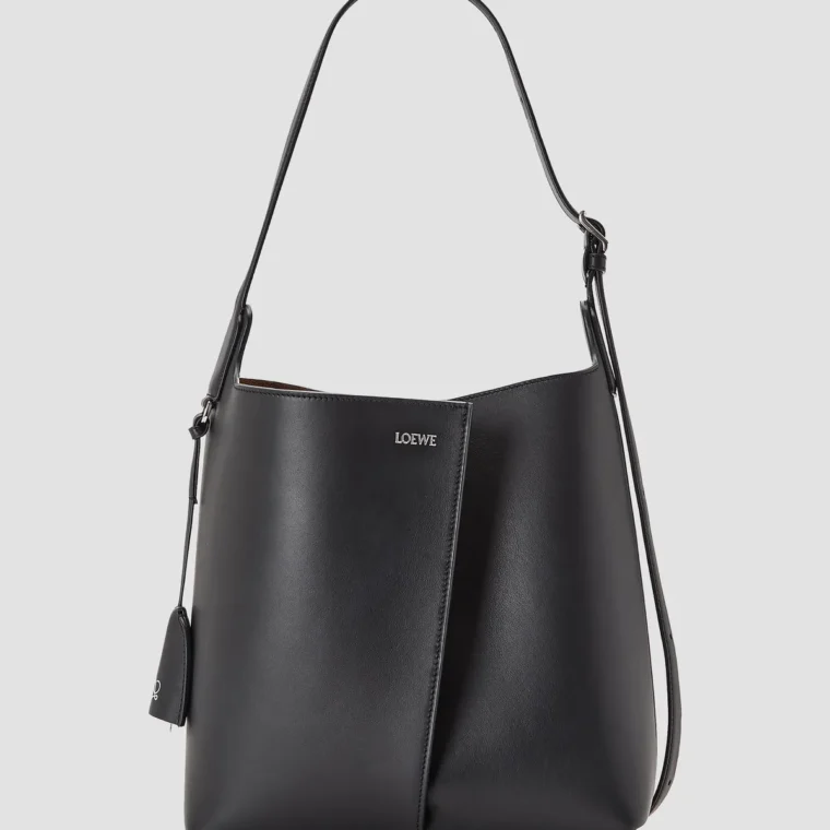LOEWE Bilbao Medium Leather Bucket Bag for Sale
