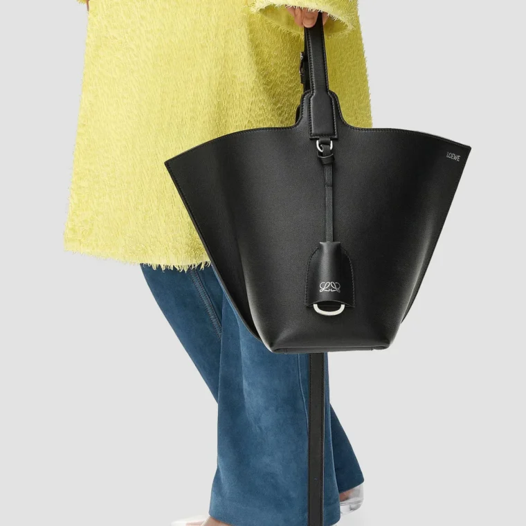 LOEWE Bilbao Medium Leather Bucket Bag for Sale — alternate view