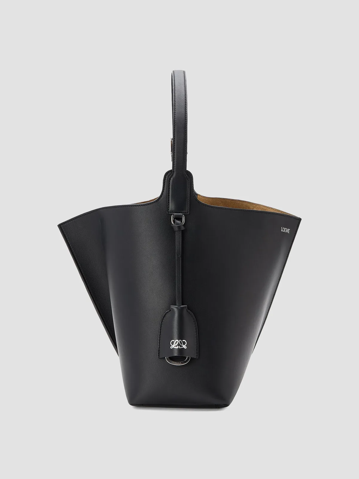 LOEWE Bilbao Medium Leather Bucket Bag for Sale