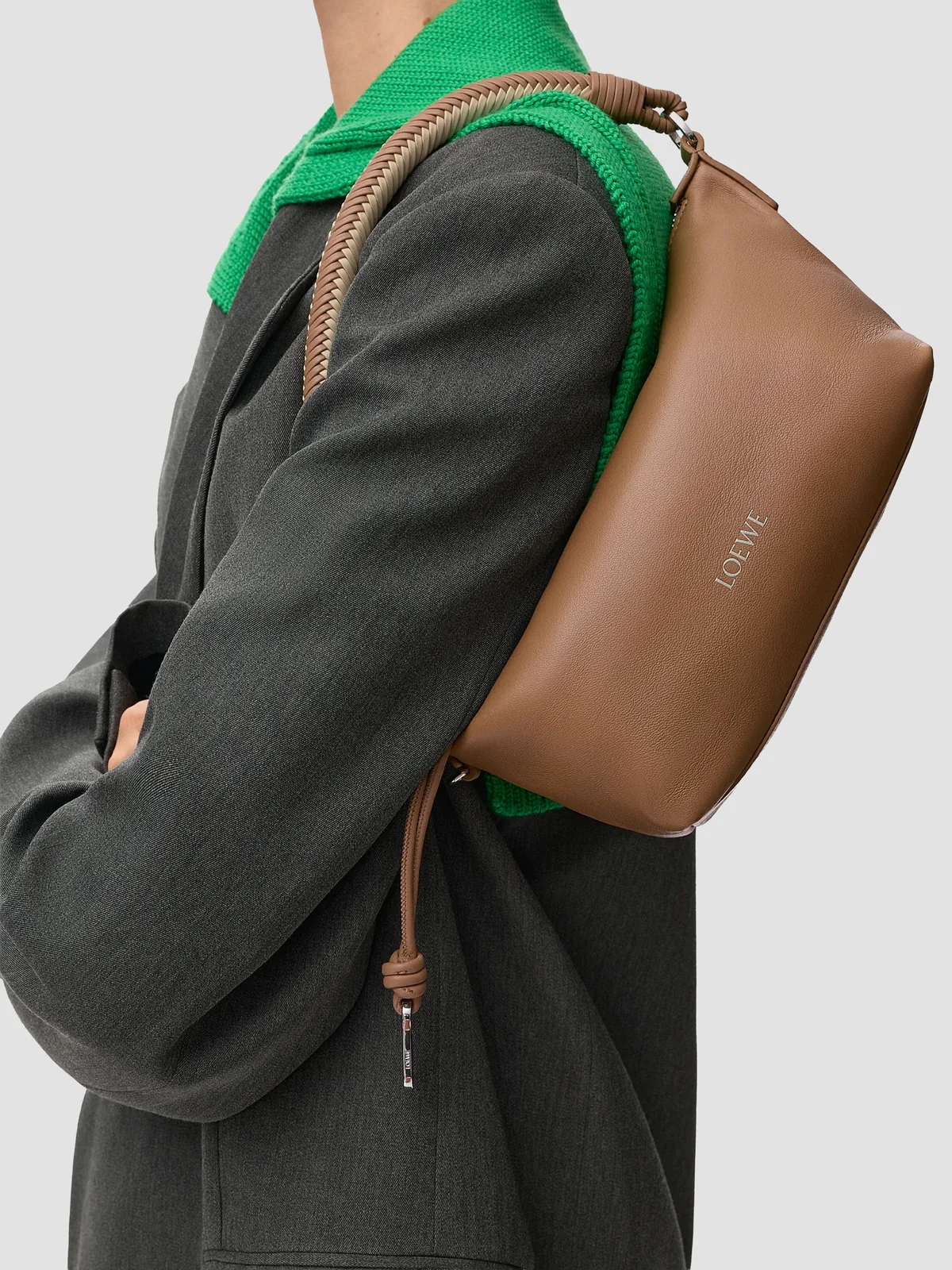 LOEWE Cala Mini Leather Handle Bag for Sale