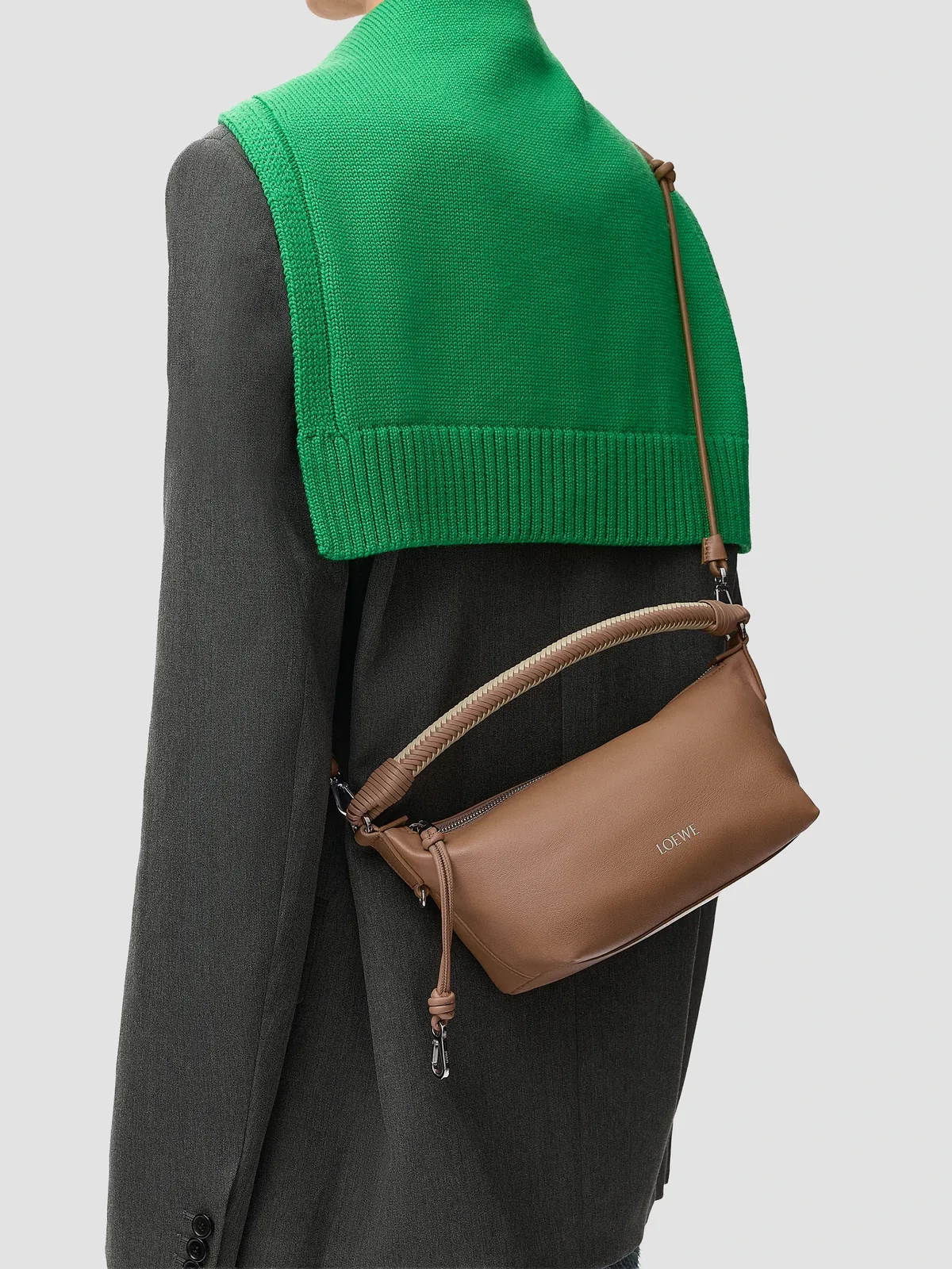 LOEWE Cala Mini Leather Handle Bag for Sale
