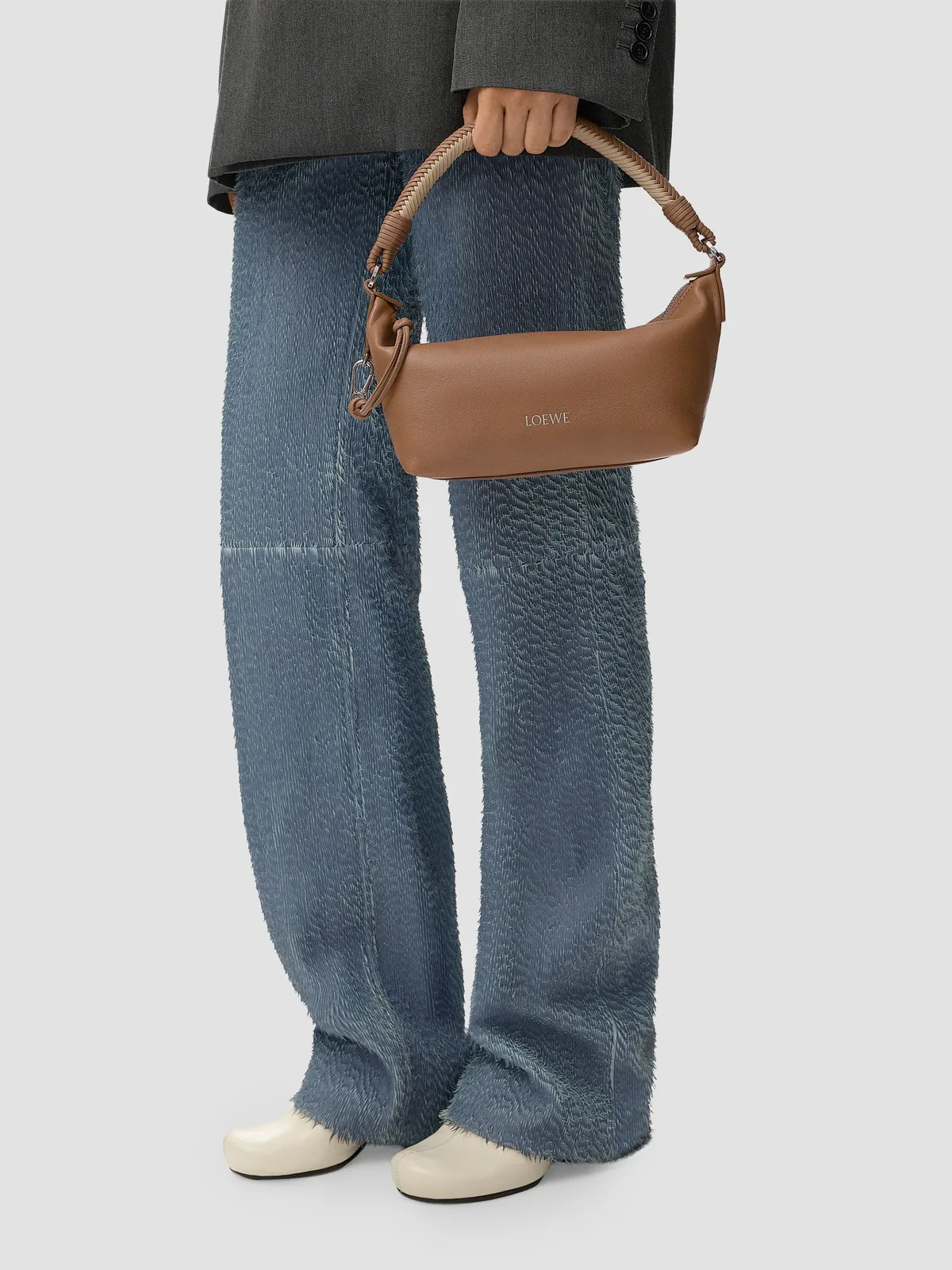 LOEWE Cala Mini Leather Handle Bag for Sale