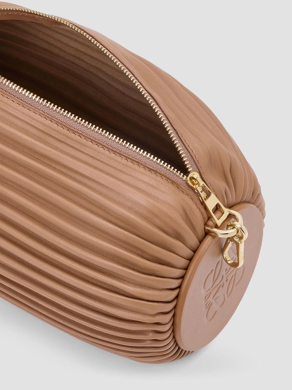 LOEWE Cylinder Leather Bracelet Pouch for Sale