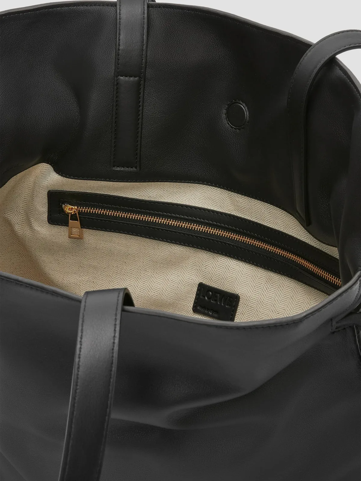 LOEWE Flamenco Large Leather Clutch for Sale