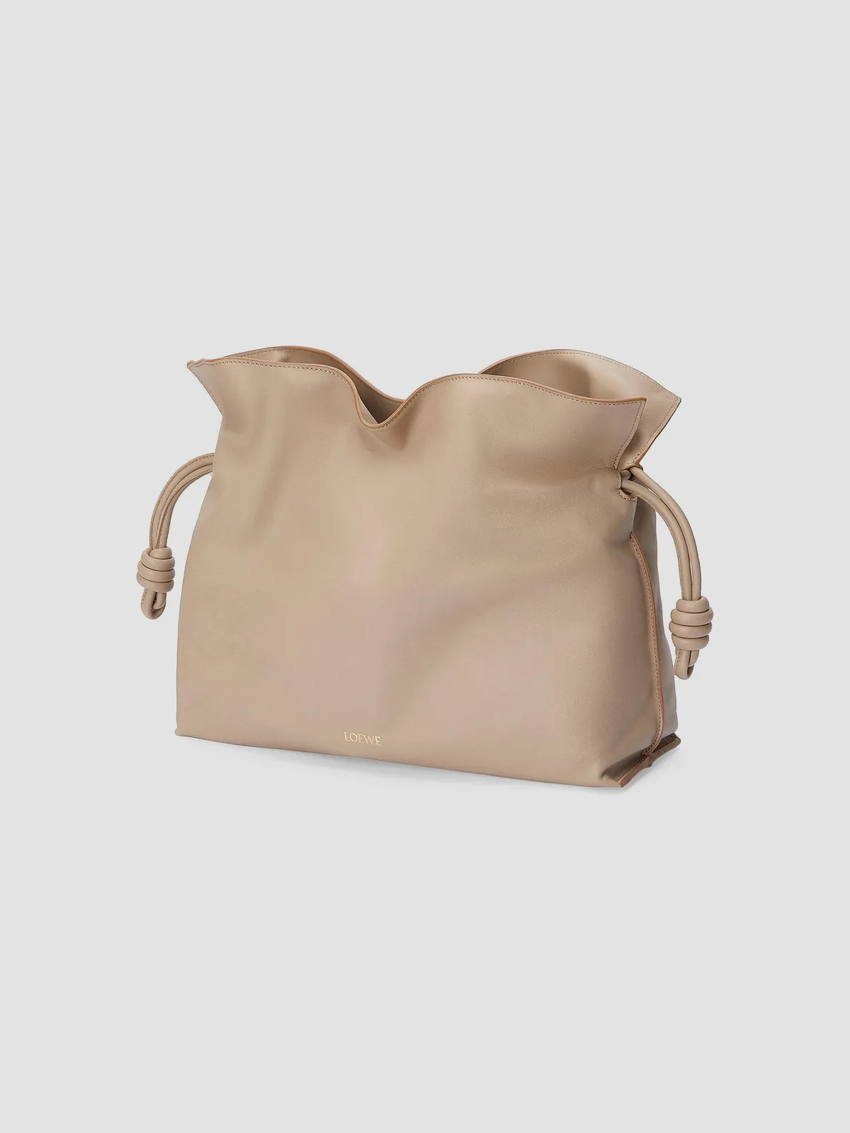 LOEWE Flamenco Large Leather Clutch for Sale