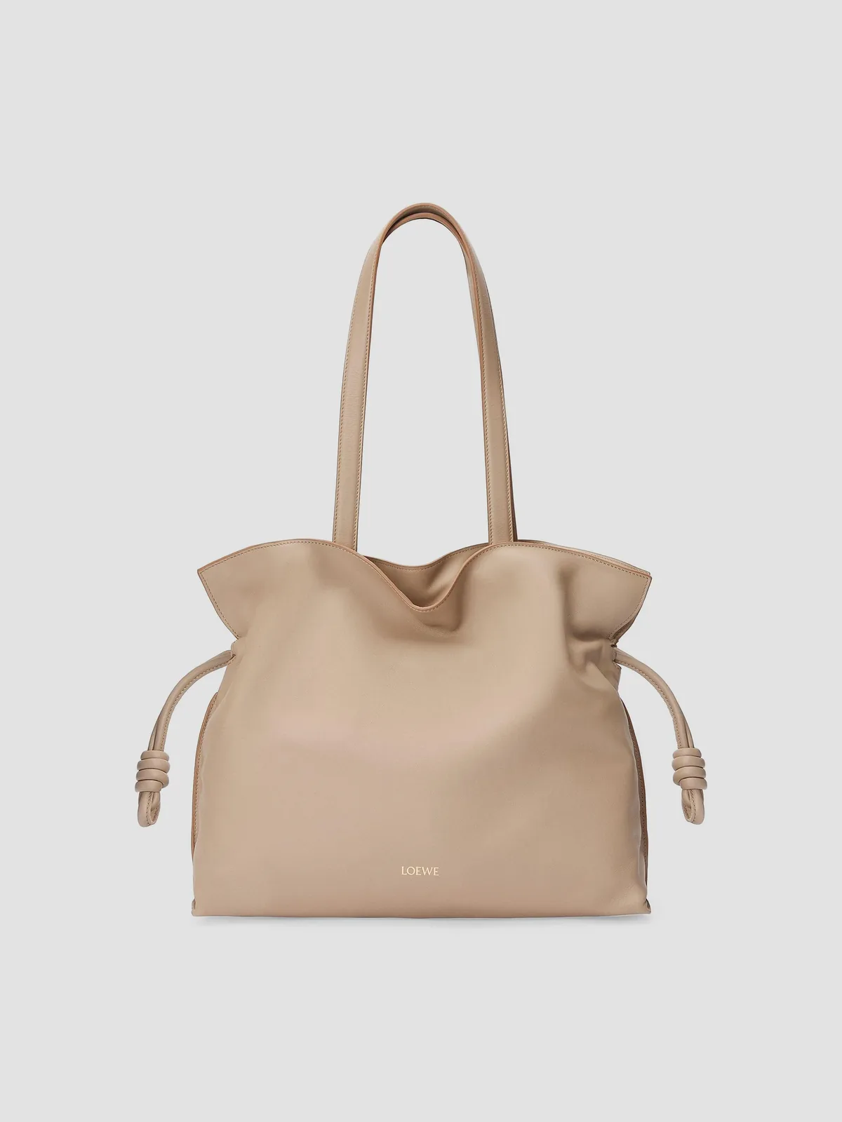 LOEWE Flamenco Large Leather Clutch for Sale