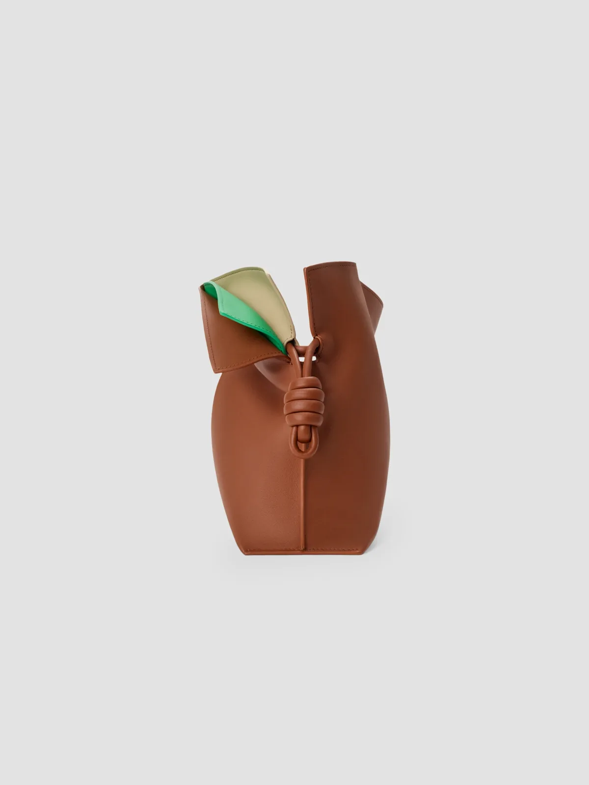 LOEWE Flamenco Layers Leather Clutch for Sale