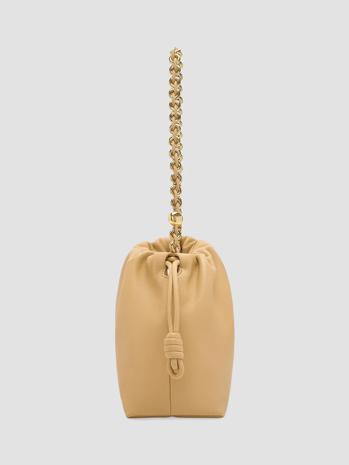 LOEWE Flamenco Medium Chain Leather Shoulder Bag for Sale