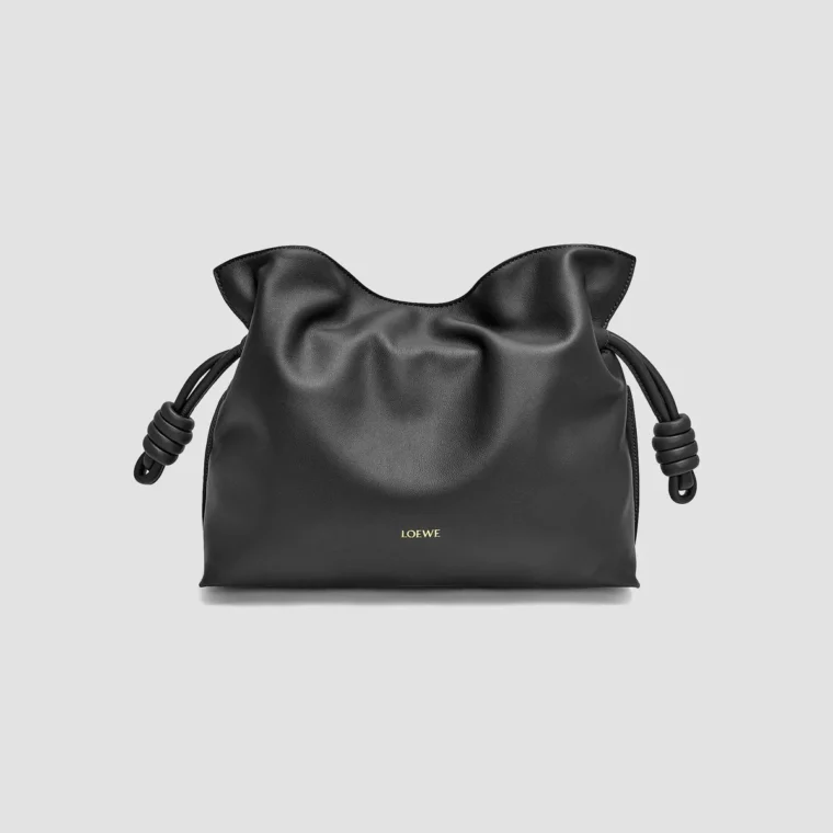 LOEWE Flamenco Medium Leather Clutch for Sale