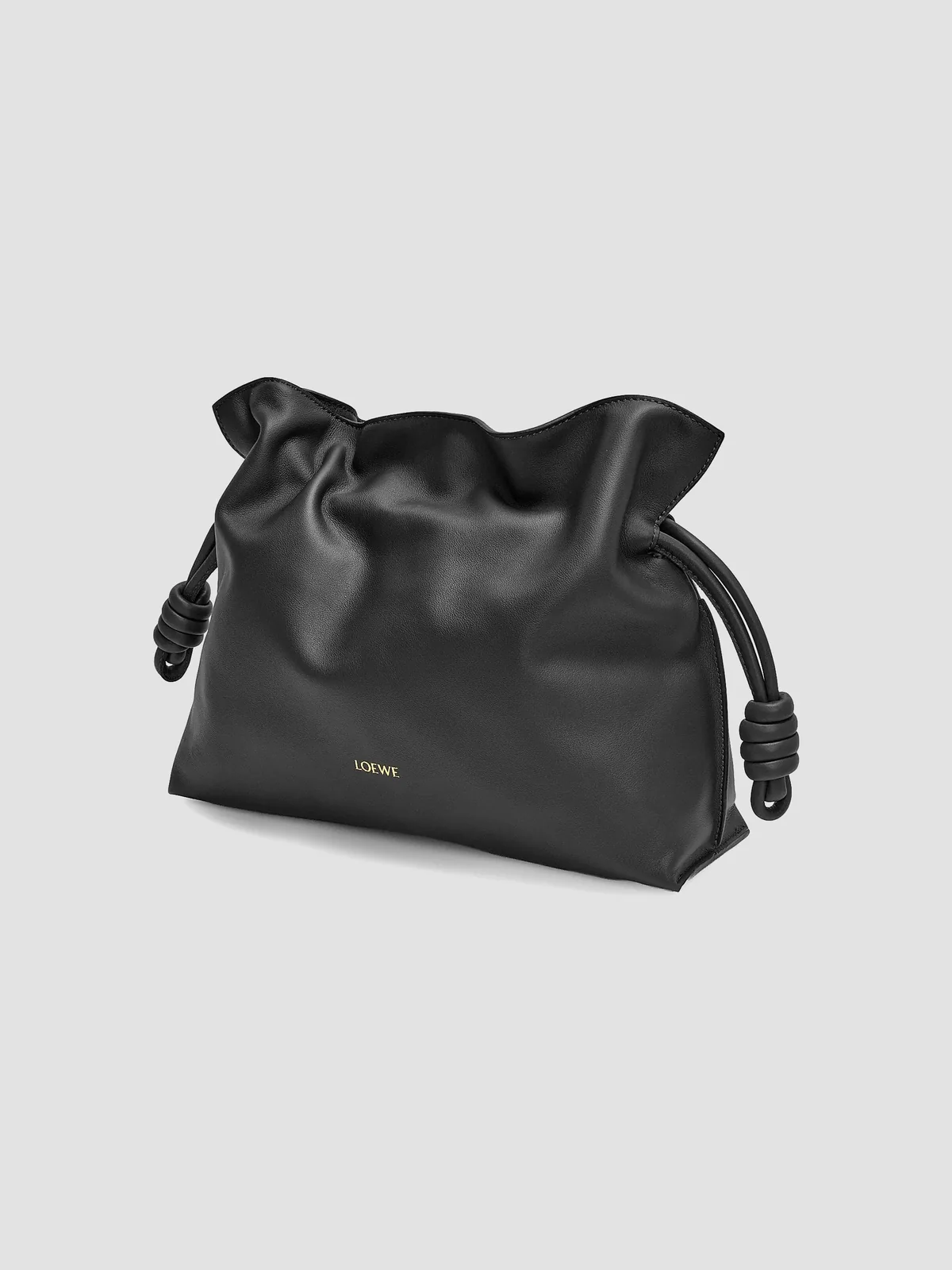 LOEWE Flamenco Medium Leather Clutch for Sale