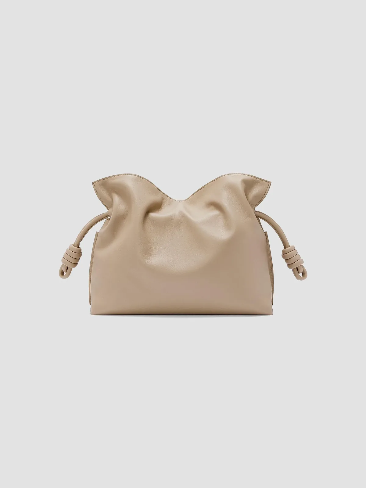 LOEWE Flamenco Medium Leather Clutch for Sale