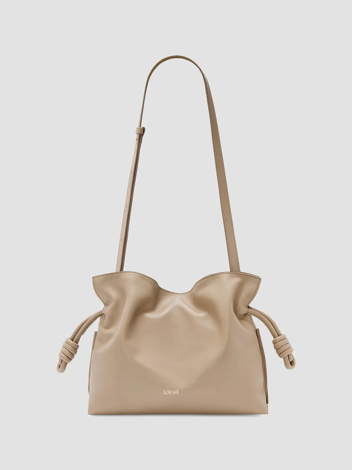LOEWE Flamenco Medium Leather Clutch for Sale