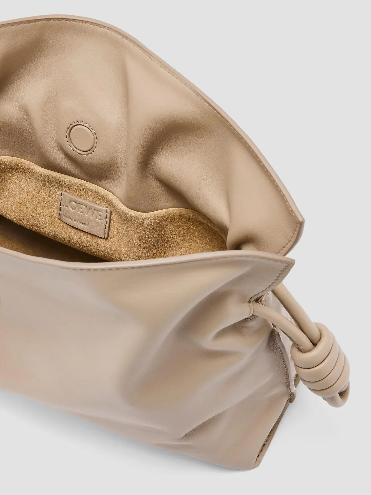 LOEWE Flamenco Medium Leather Clutch for Sale