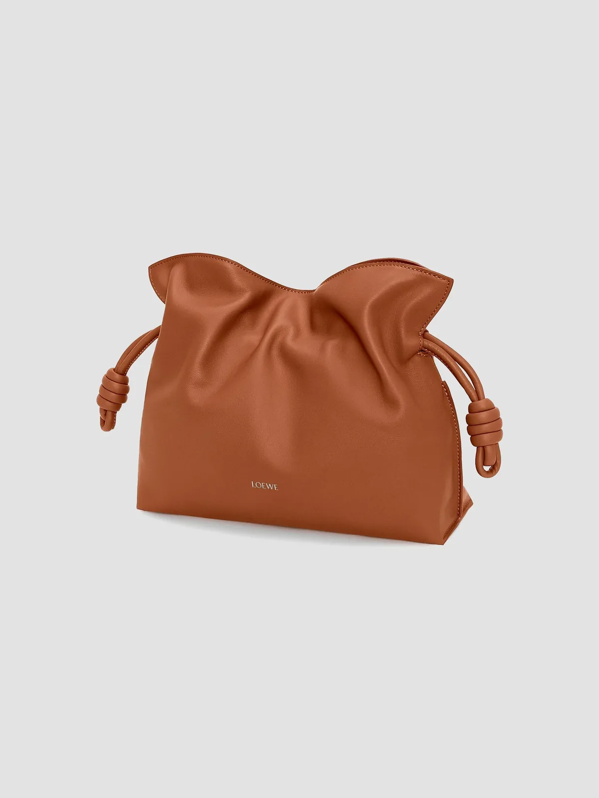LOEWE Flamenco Medium Leather Clutch for Sale
