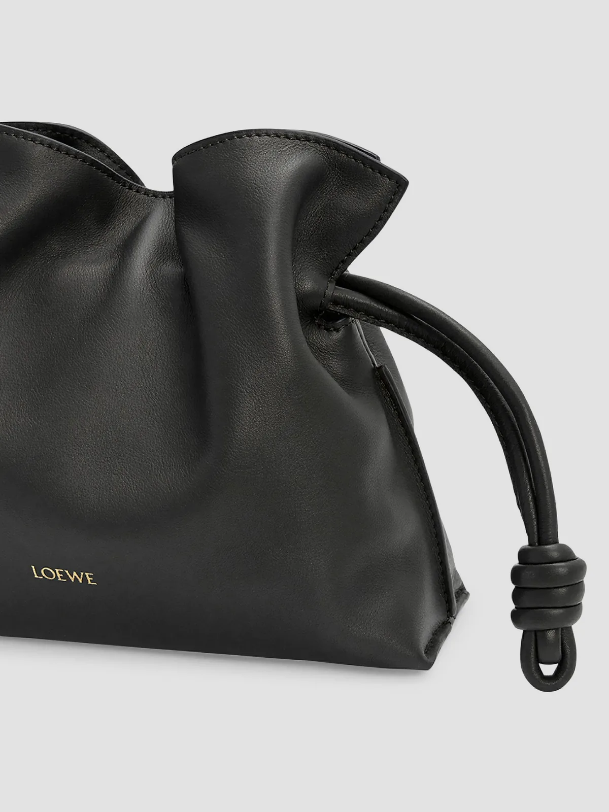 LOEWE Flamenco Mini Leather Clutch for Sale