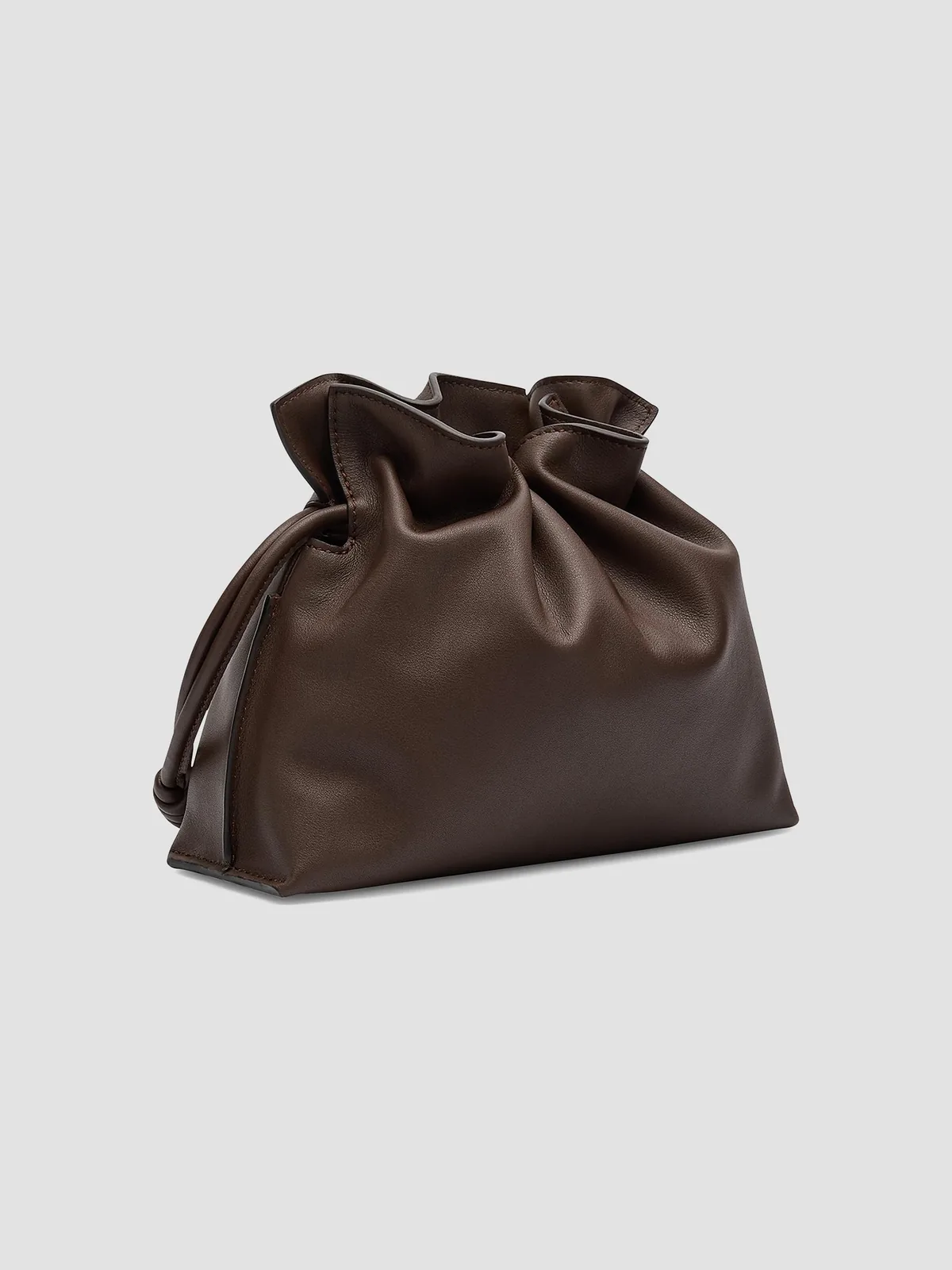 LOEWE Flamenco Mini Leather Clutch for Sale