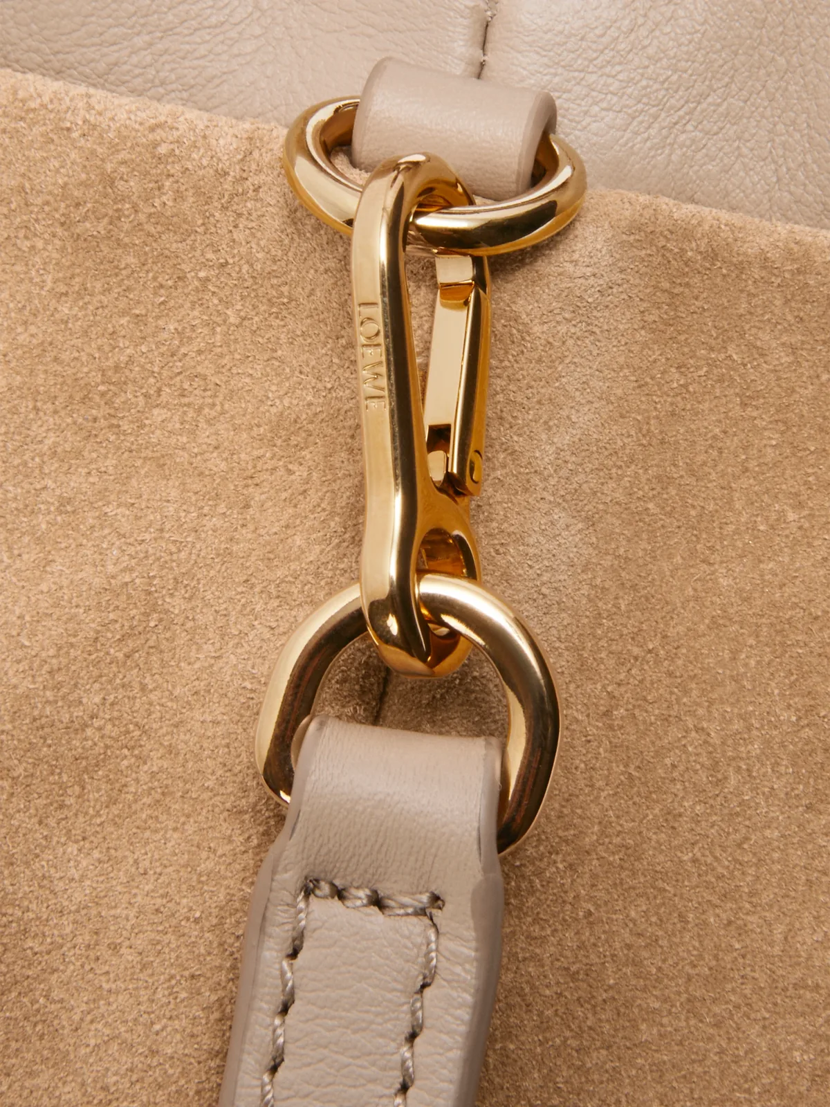 LOEWE Flamenco Mini Leather Clutch for Sale