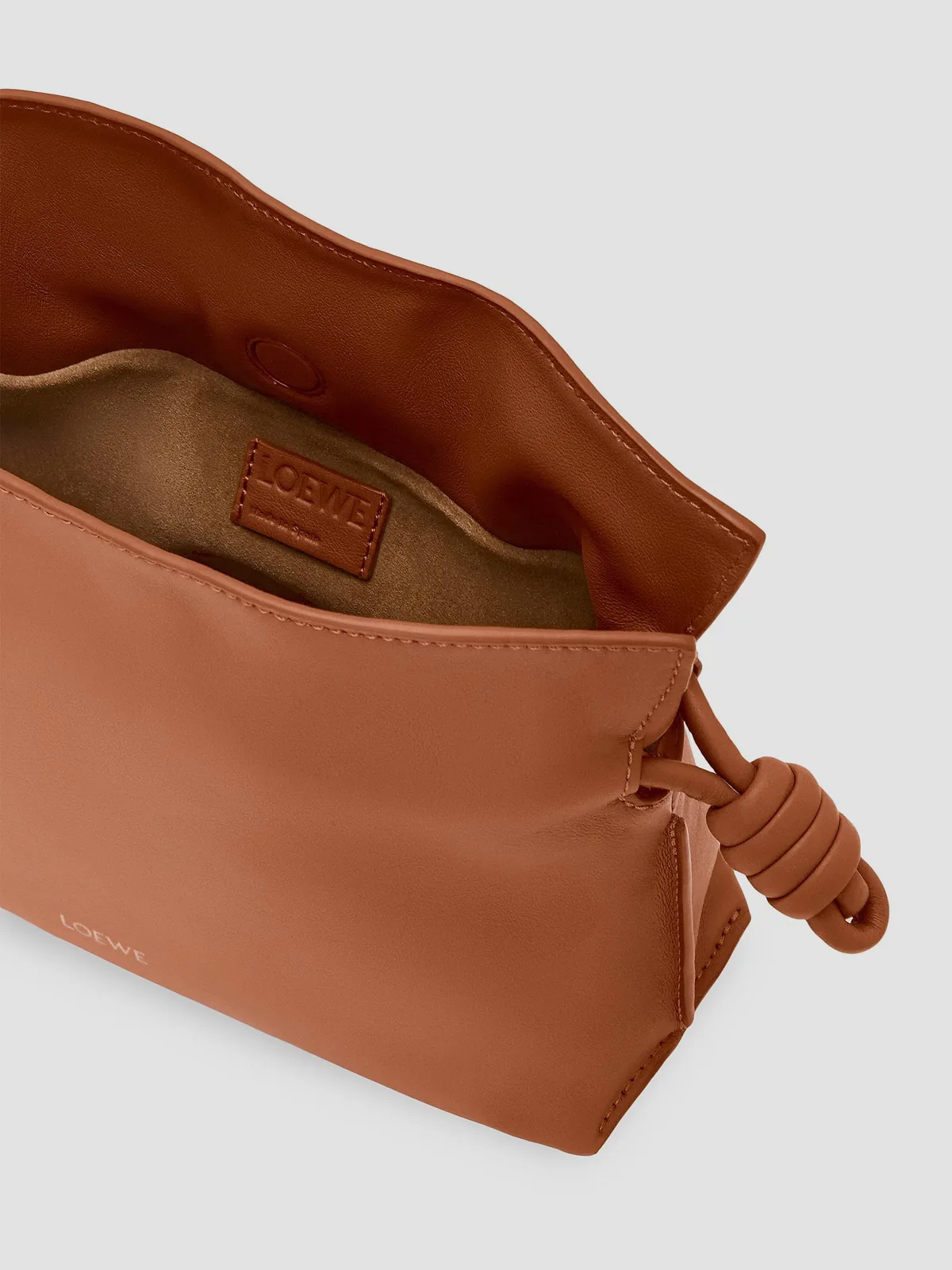 LOEWE Flamenco Mini Leather Clutch for Sale