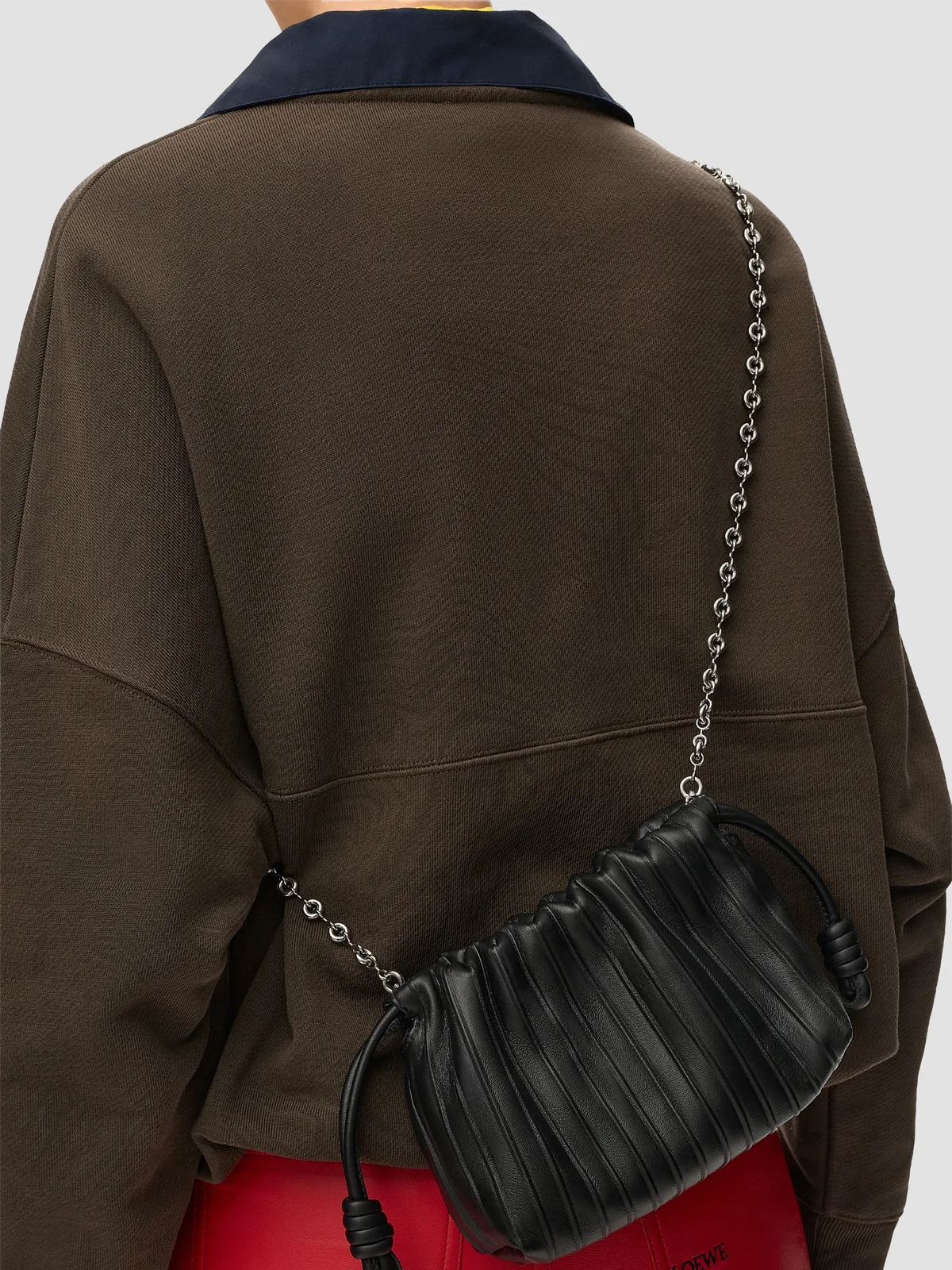 LOEWE Flamenco Mini Pleated Bag for Sale