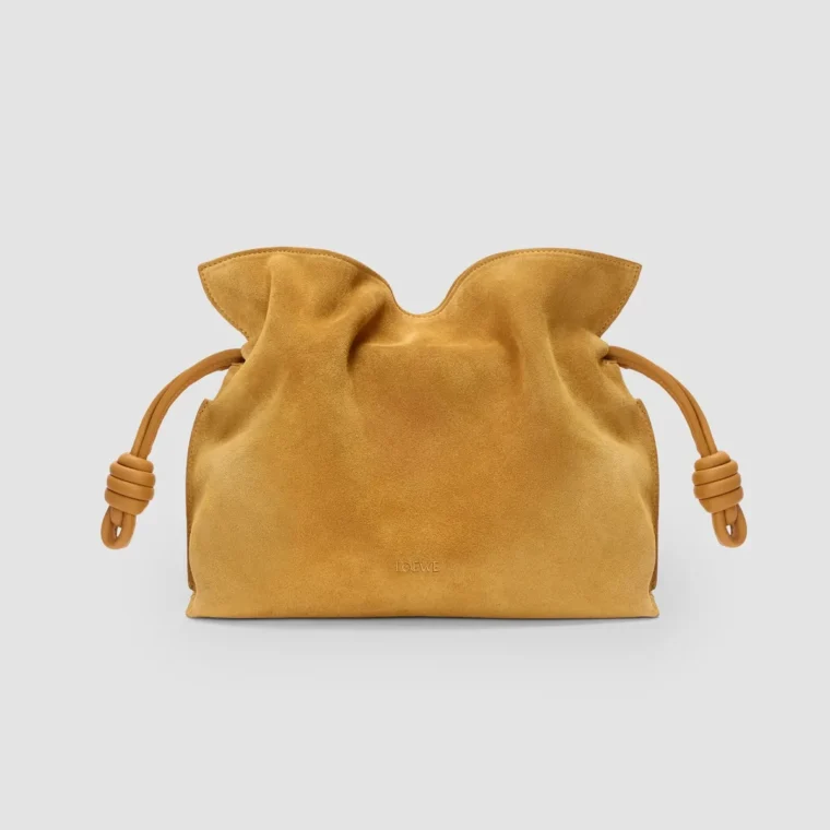 LOEWE Flamenco Suede Clutch for Sale