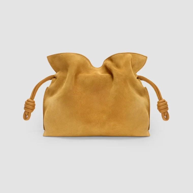 LOEWE Flamenco Suede Clutch for Sale — alternate view