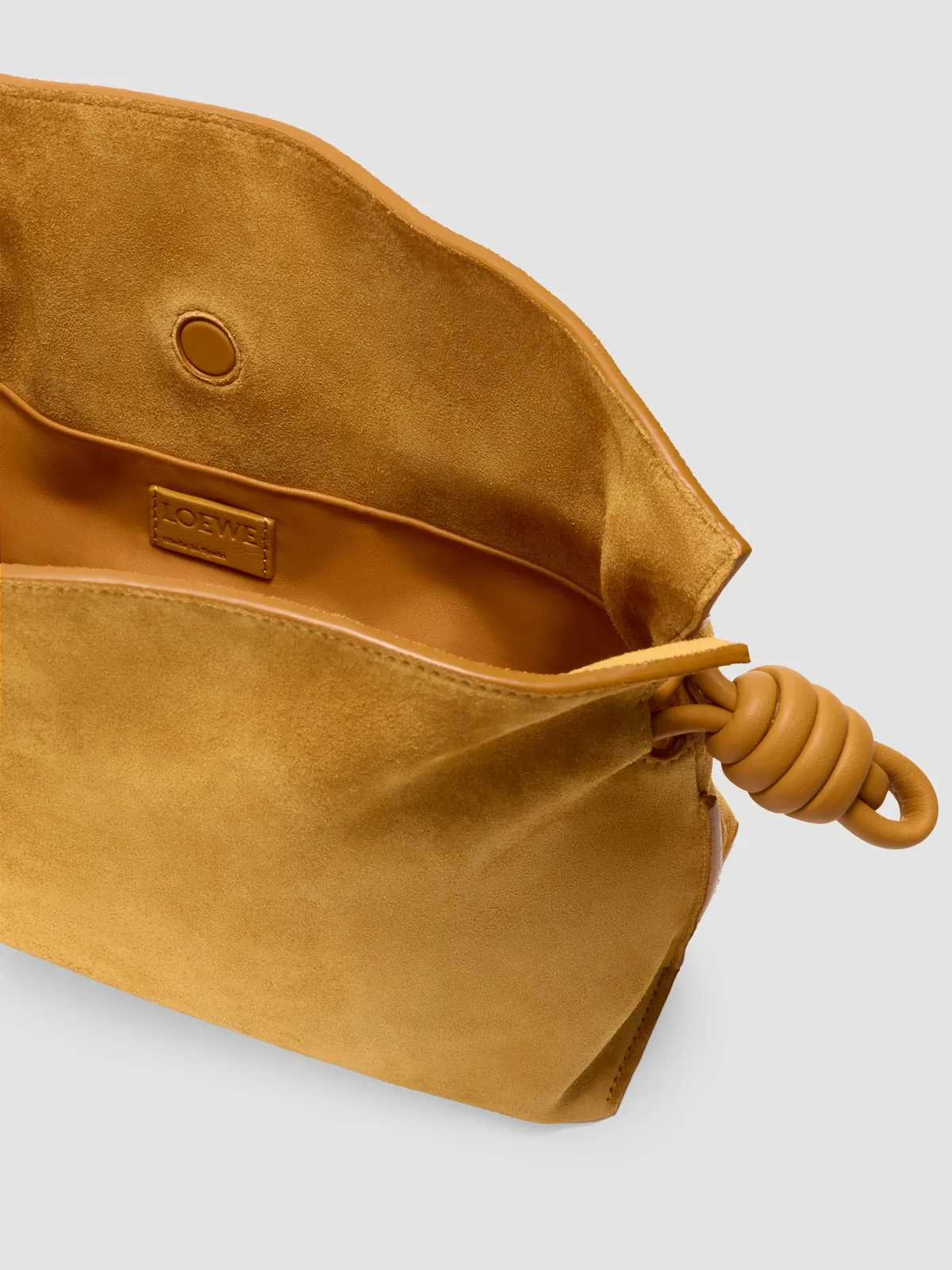 LOEWE Flamenco Suede Clutch for Sale