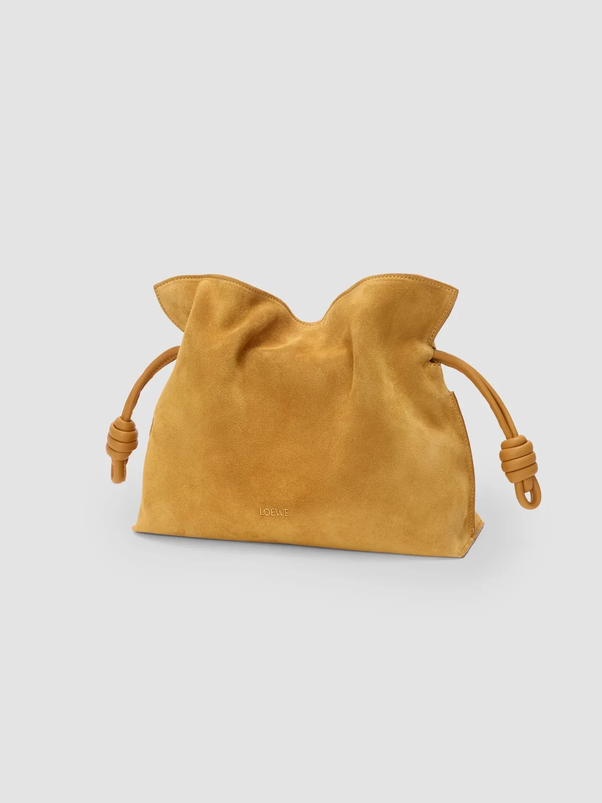 LOEWE Flamenco Suede Clutch for Sale