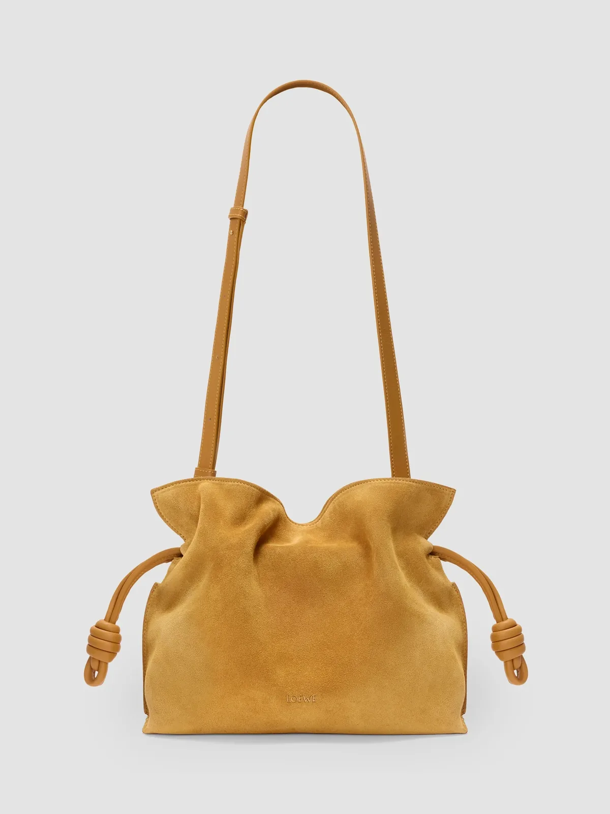 LOEWE Flamenco Suede Clutch for Sale