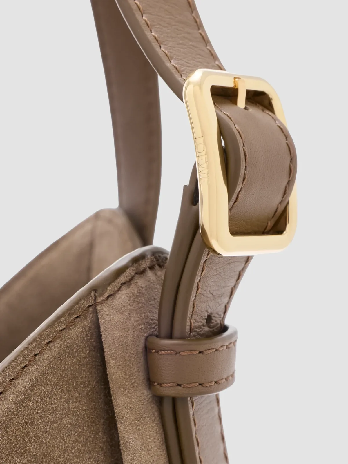 LOEWE Hammock Flip Suede Tote Bag for Sale