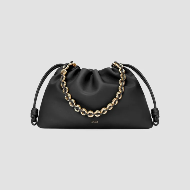 LOEWE Large Flamenco Leather Shoulder Bag for Sale
