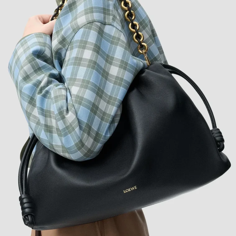 LOEWE Large Flamenco Leather Shoulder Bag for Sale — alternate view