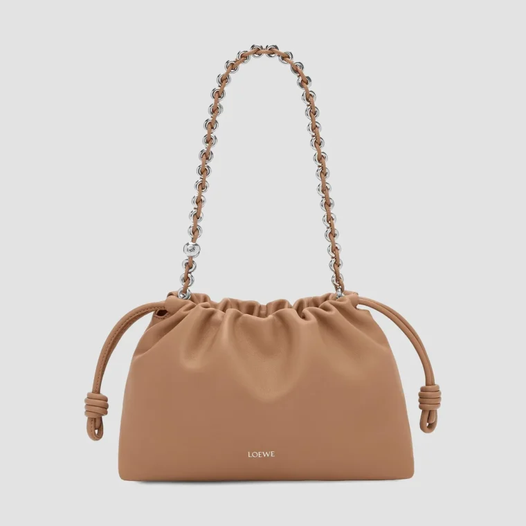 LOEWE Medium Flamenco Chain Leather Purse for Sale — alternate view
