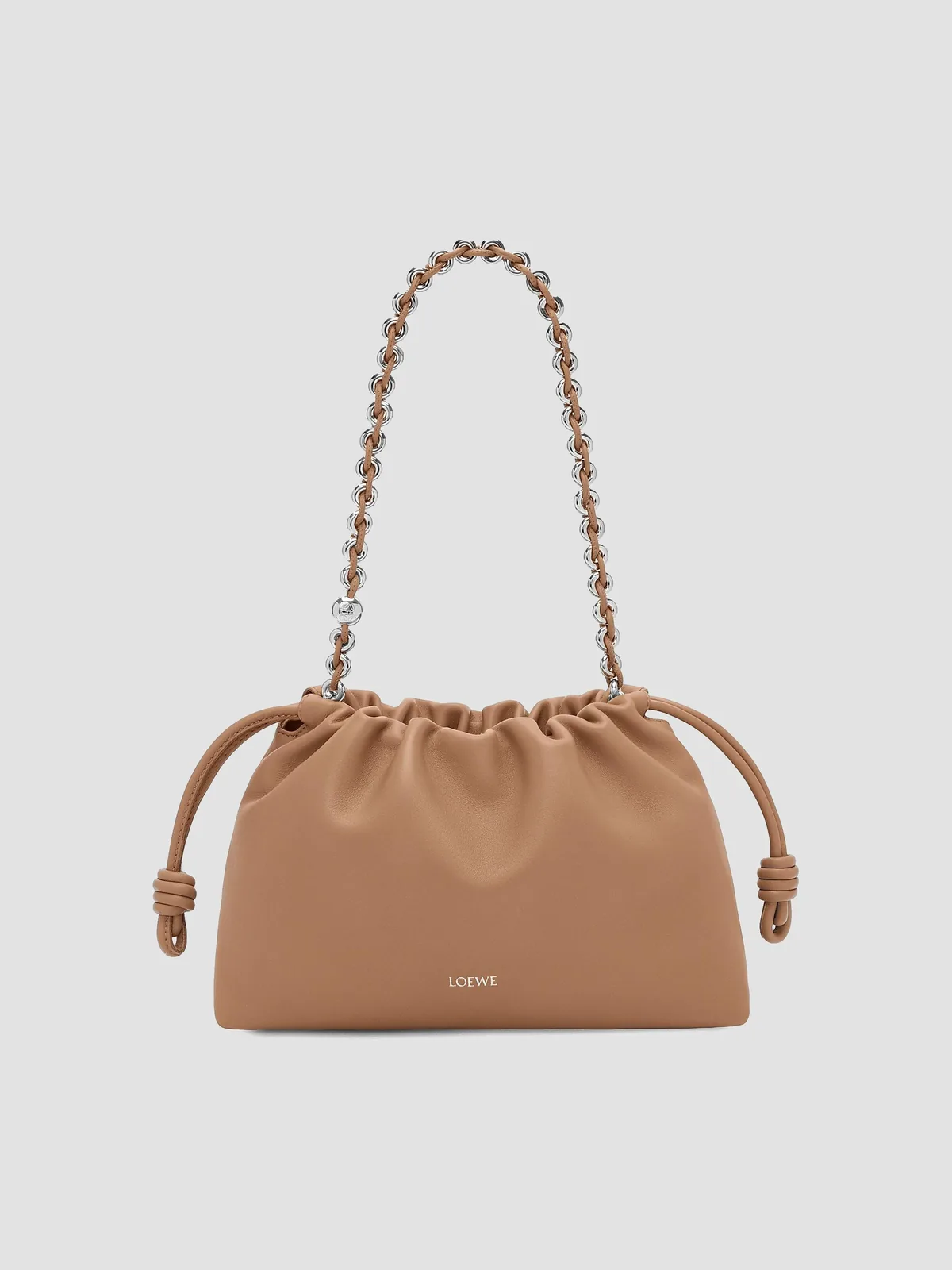 LOEWE Medium Flamenco Chain Leather Purse for Sale