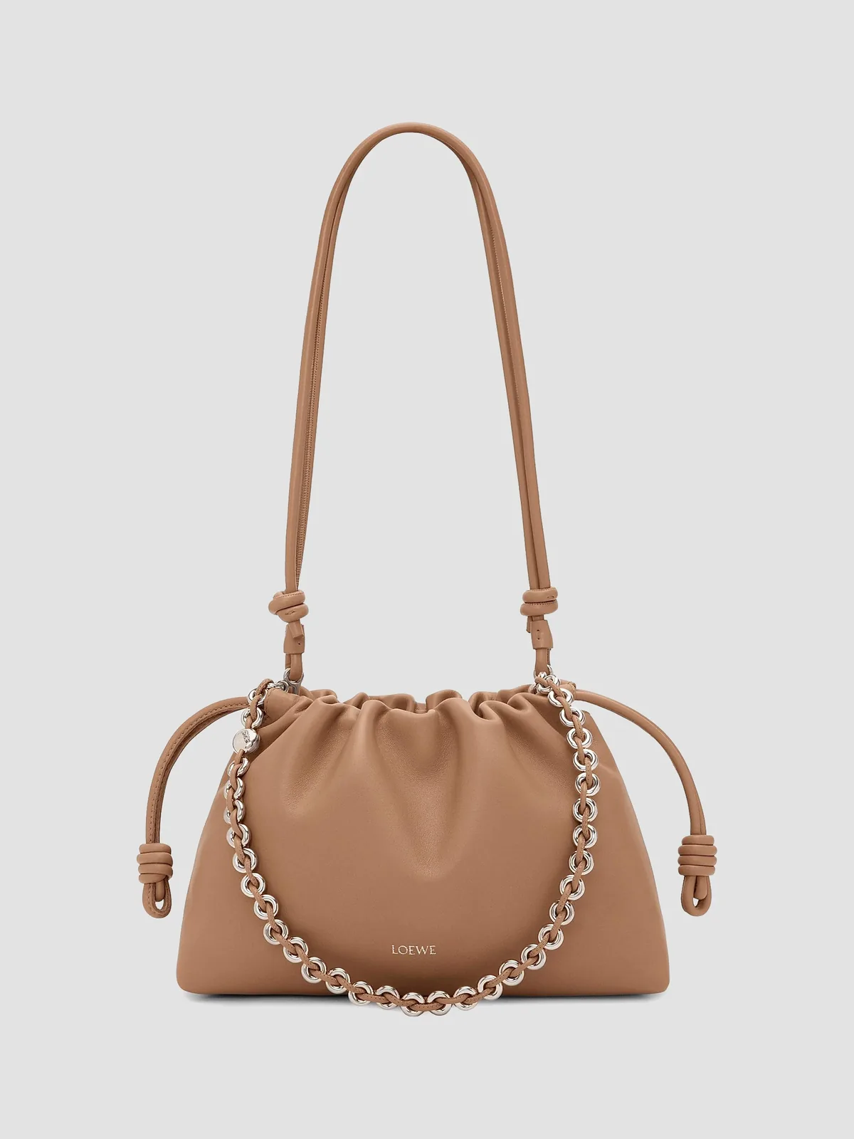 LOEWE Medium Flamenco Chain Leather Purse for Sale